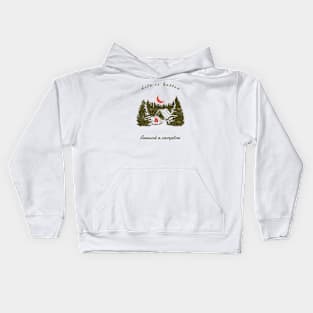 Life is better around the campfire Kids Hoodie